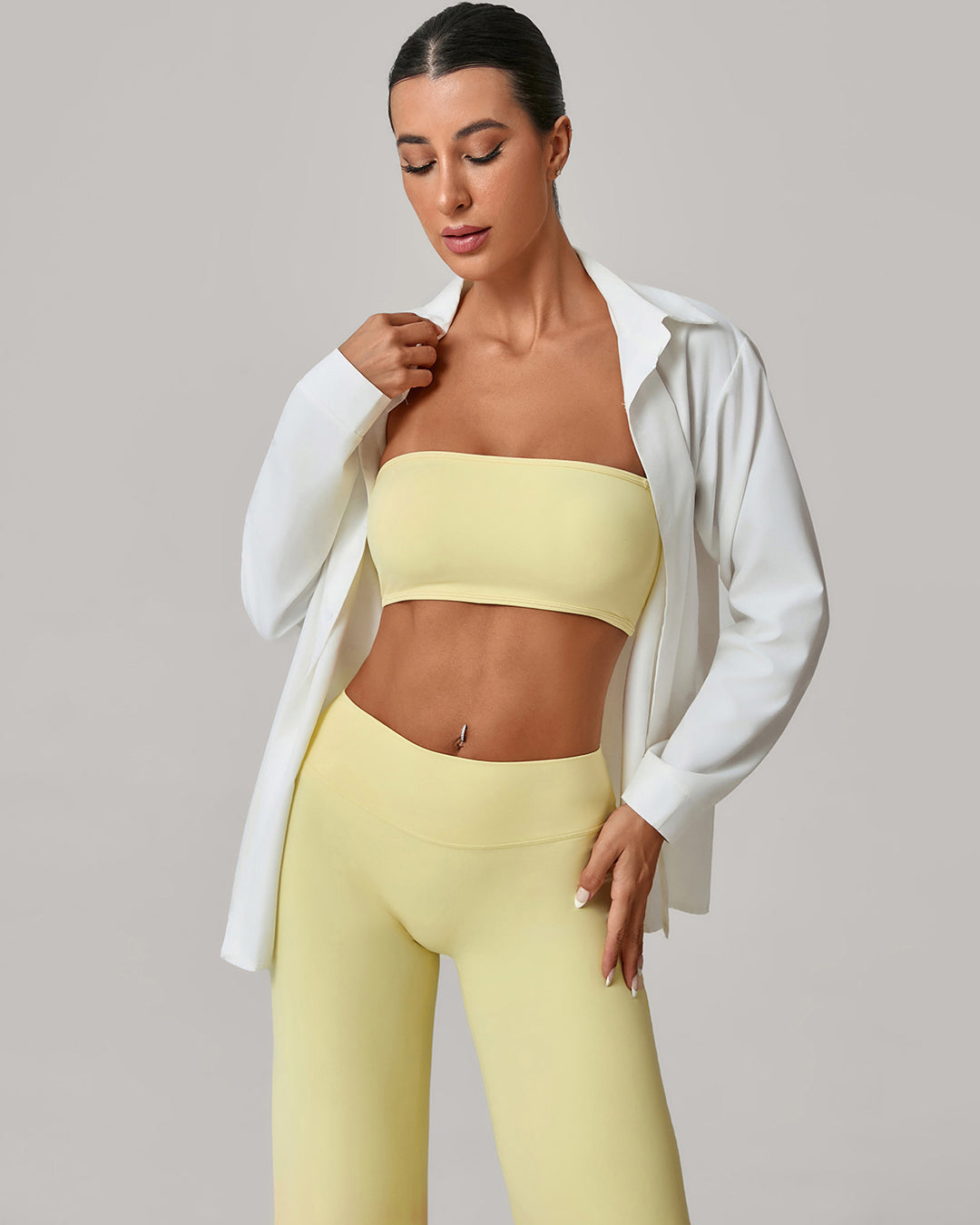 Nyla Sports Bra - Yellow