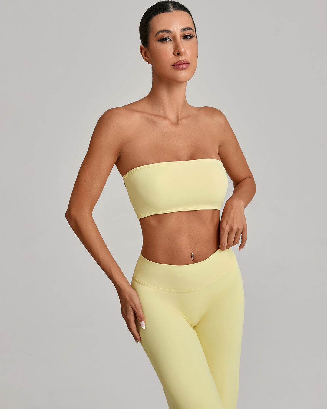Nyla Sports Bra - Yellow