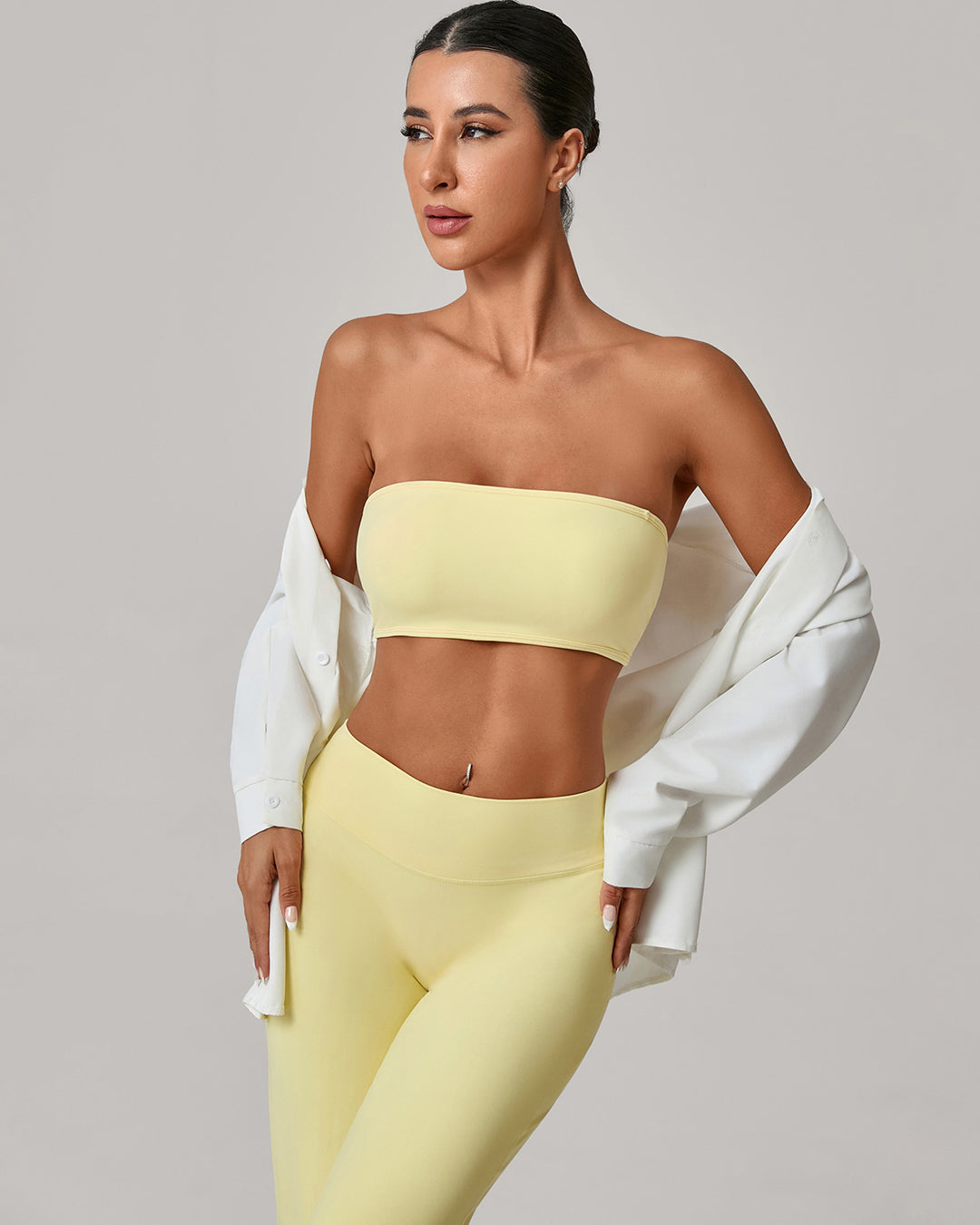 Nyla Sports Bra - Yellow