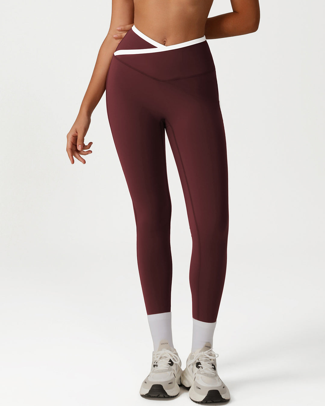 Octavia Scrunch Leggings - Auburn
