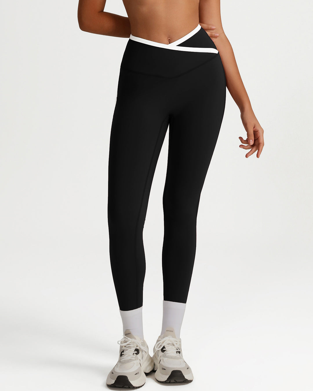 Octavia Scrunch Leggings - Black