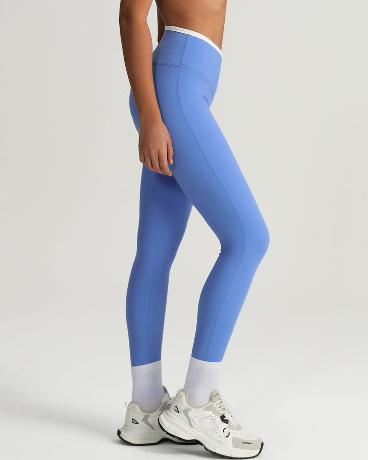 Octavia Scrunch Leggings - Blue