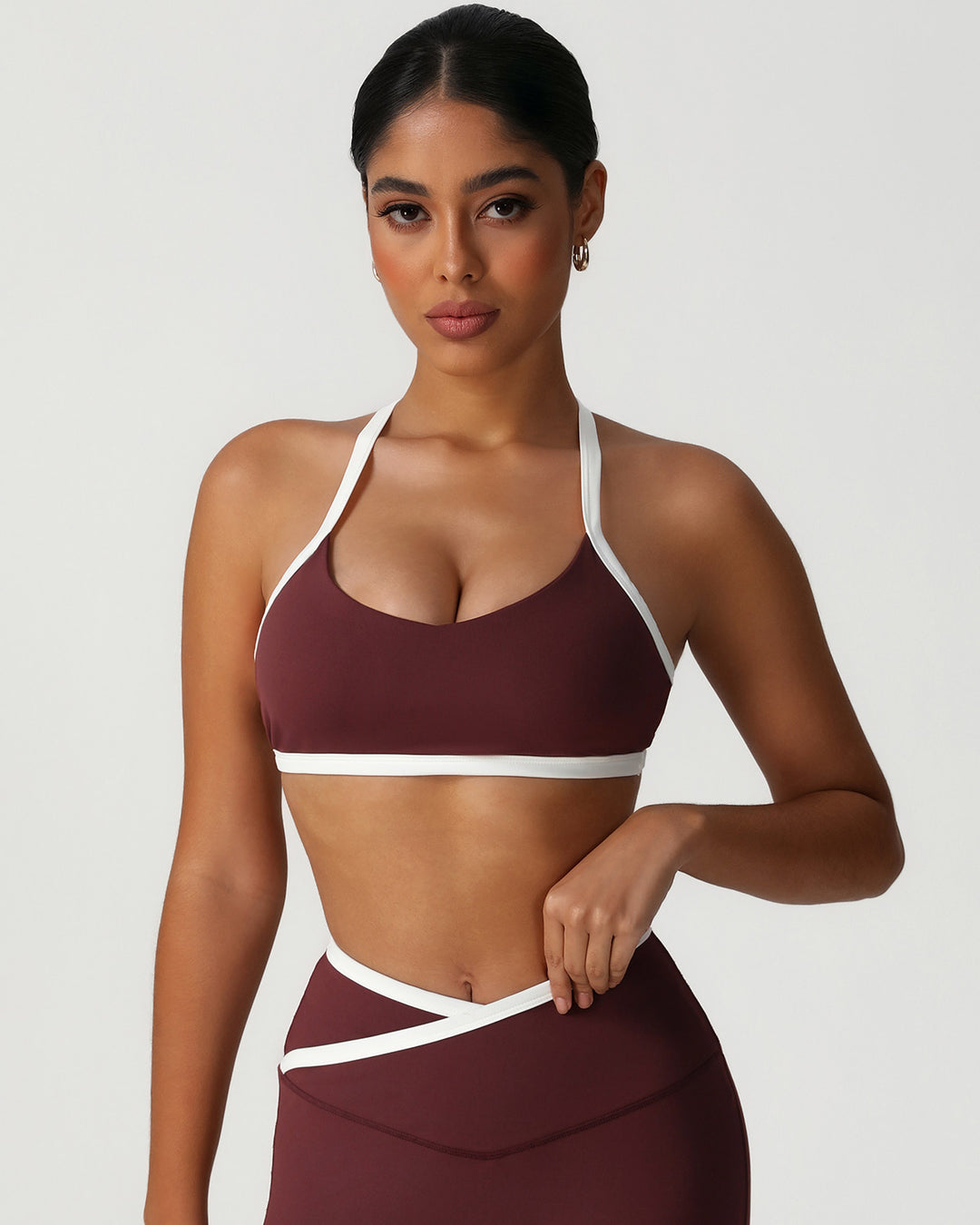 Octavia Sports Bra - Auburn