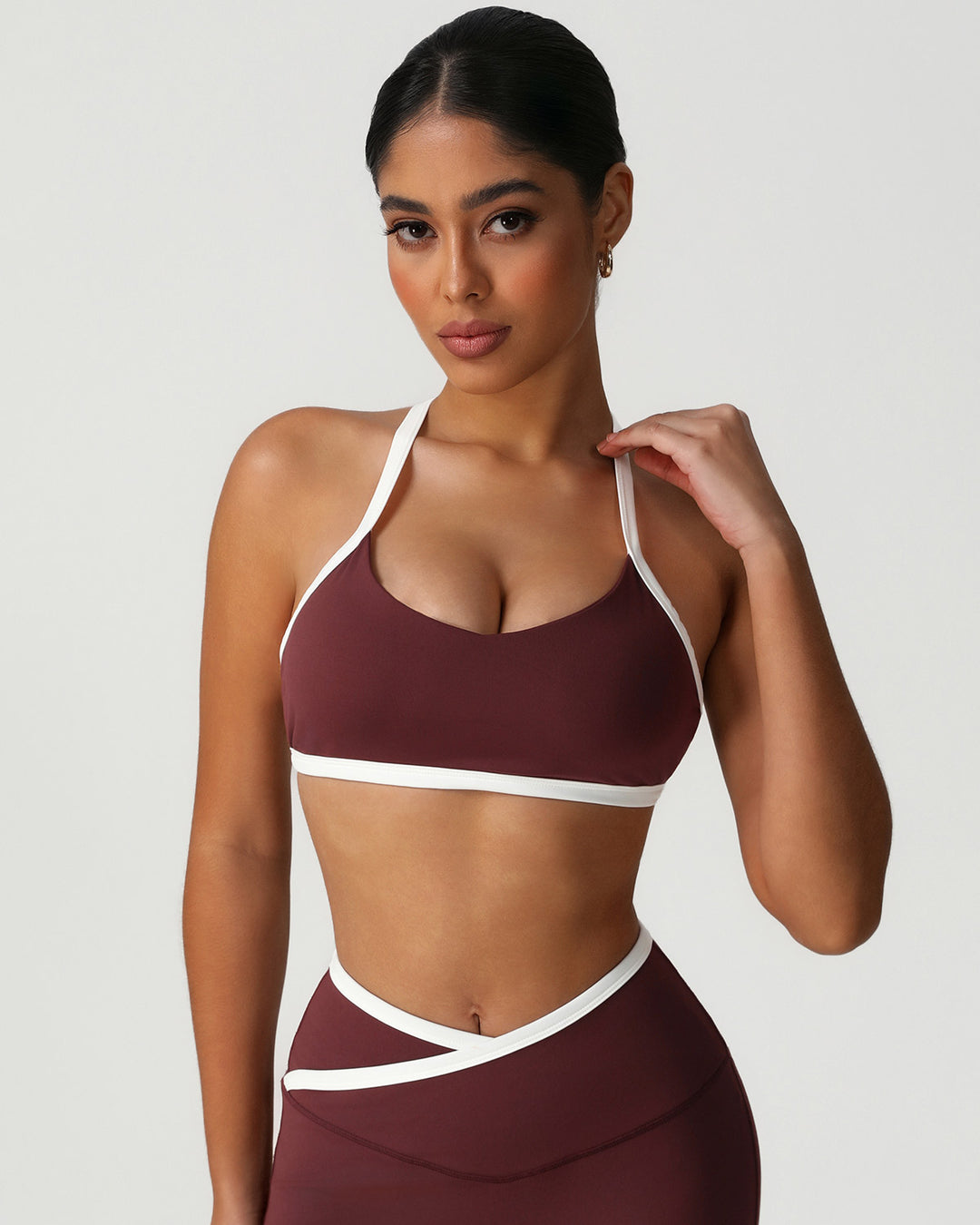 Octavia Sports Bra - Auburn