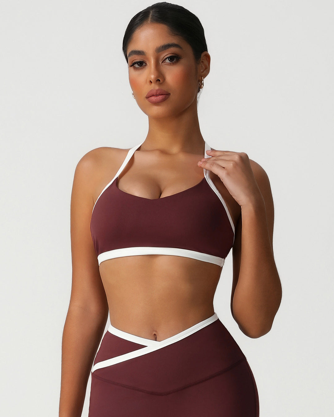 Octavia Sports Bra - Auburn