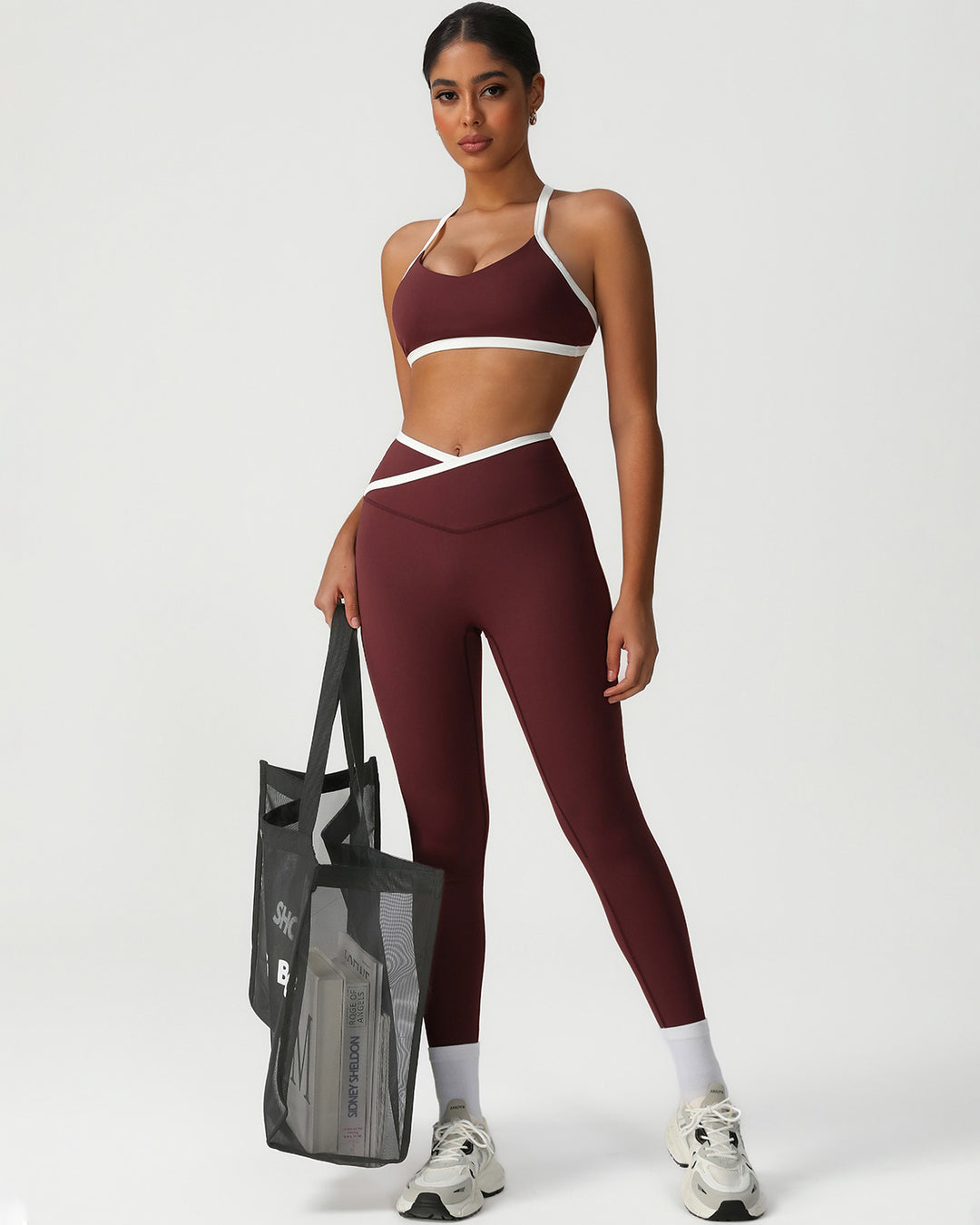 Octavia Sports Bra - Auburn