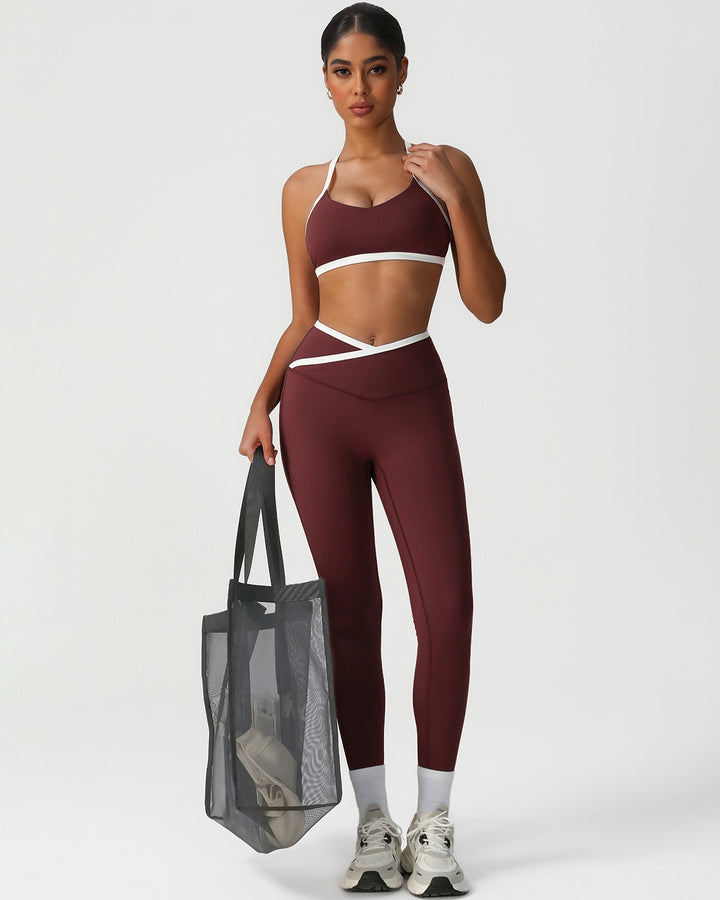 Octavia Sports Bra - Auburn