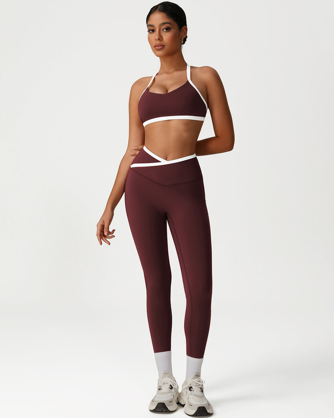 Octavia Sports Bra - Auburn