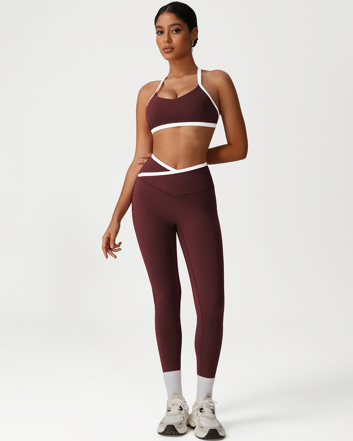 Octavia Sports Bra - Auburn