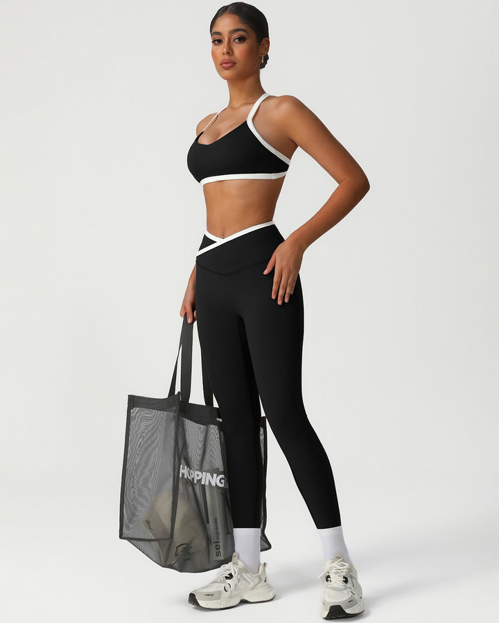 Octavia Sports Bra - Black