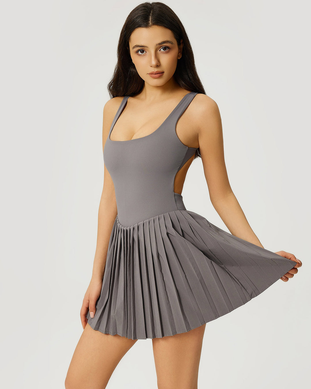 Odelia Romper - Grey