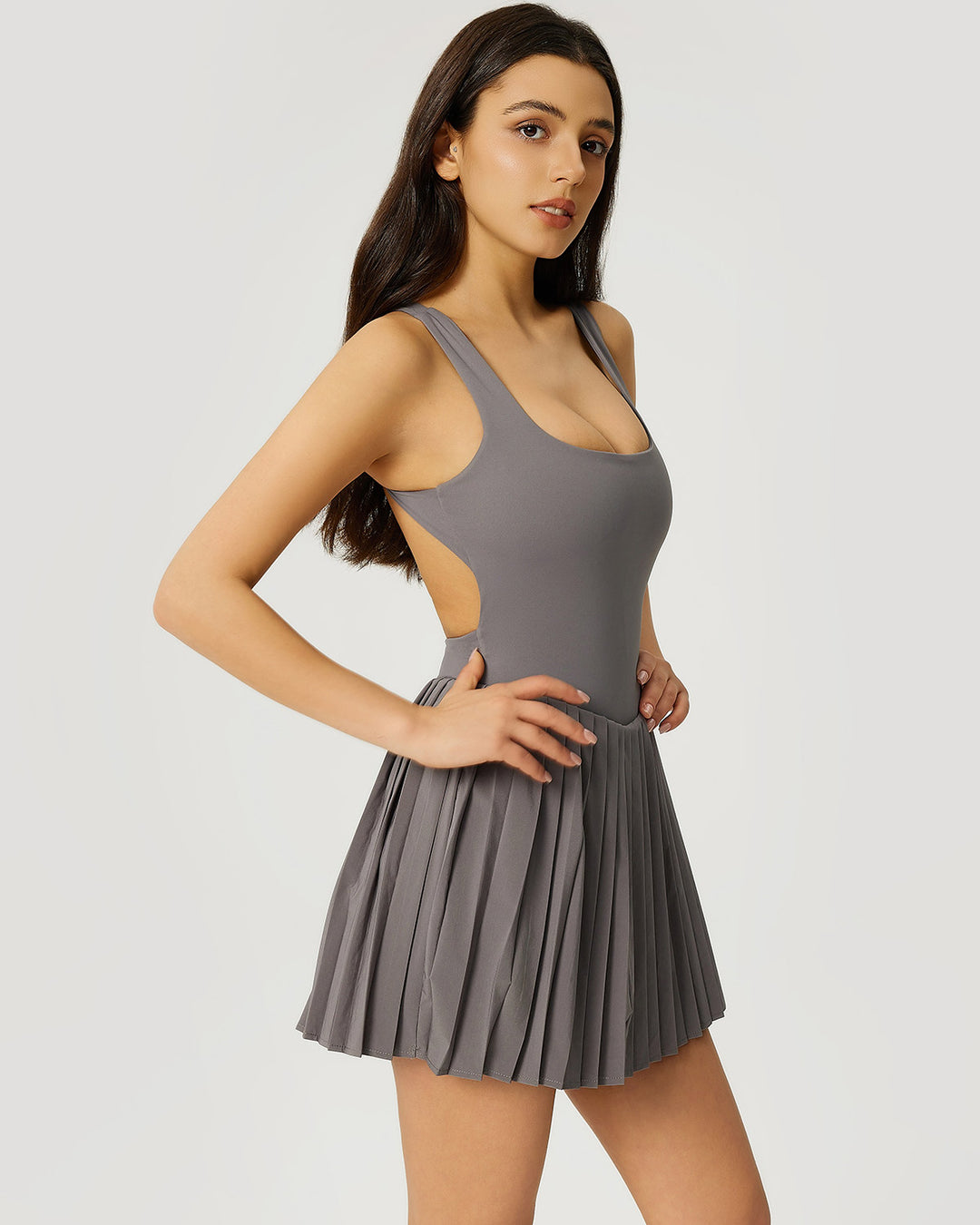 Odelia Romper - Grey