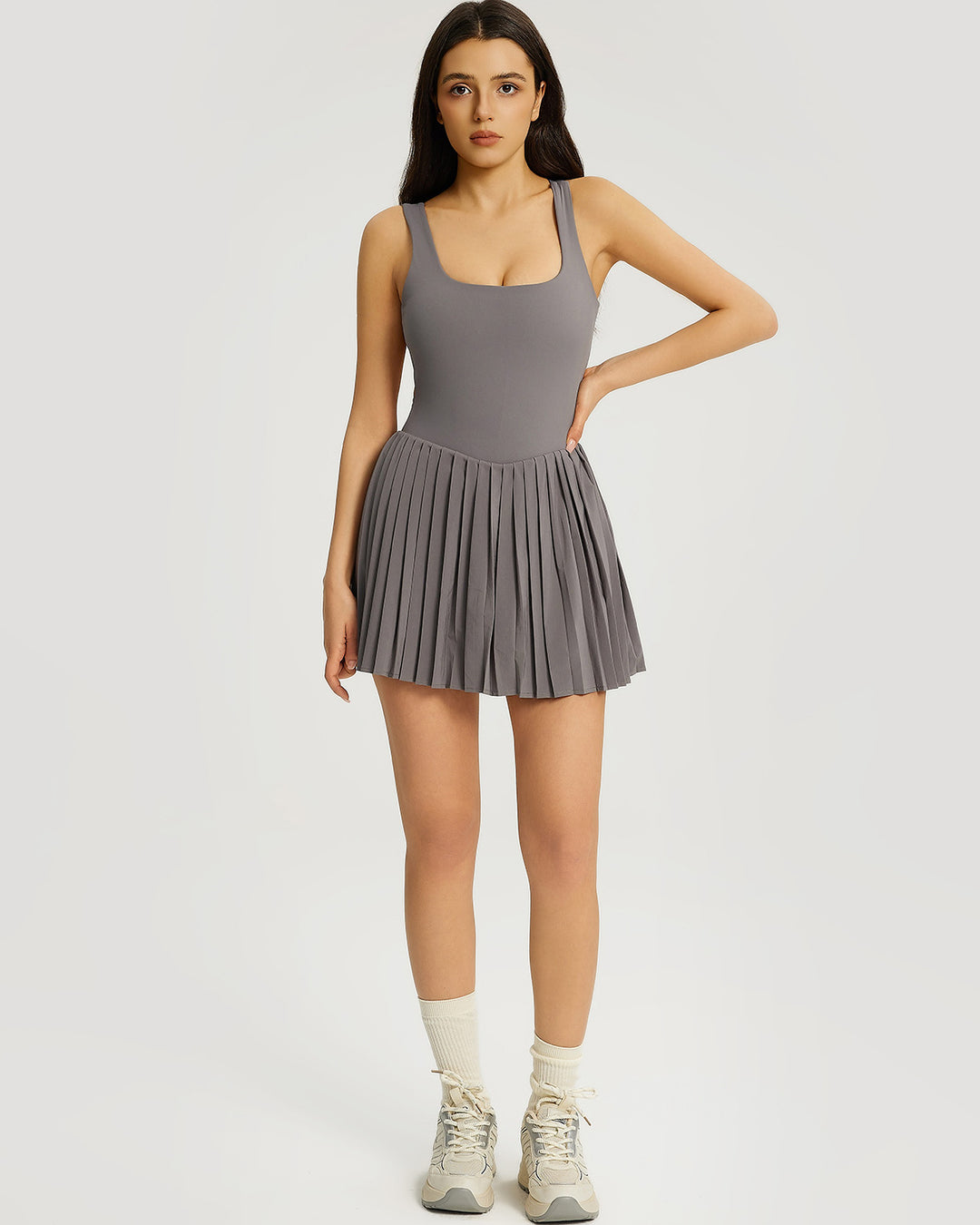 Odelia Romper - Grey