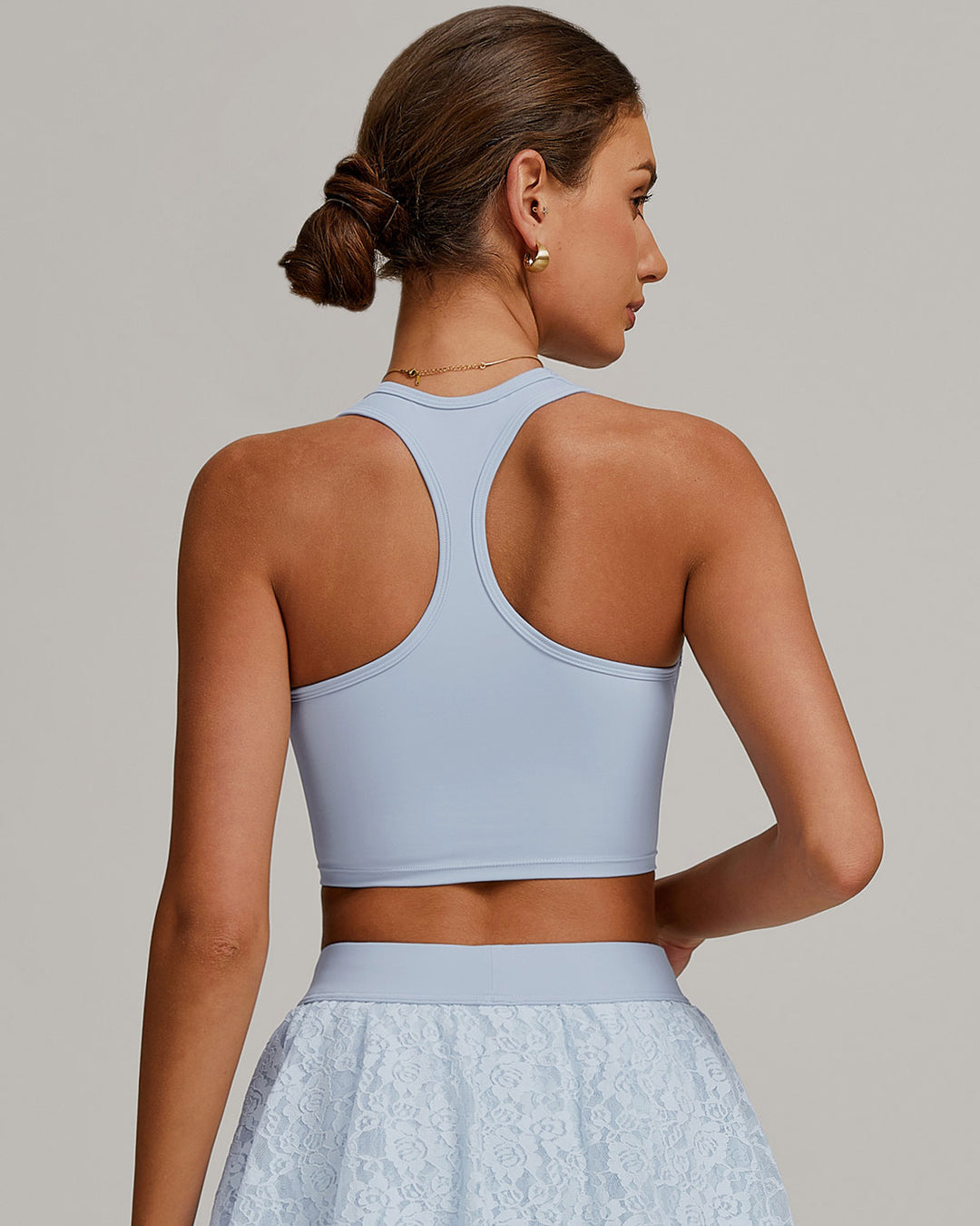 Odessa Crop Top - Blue