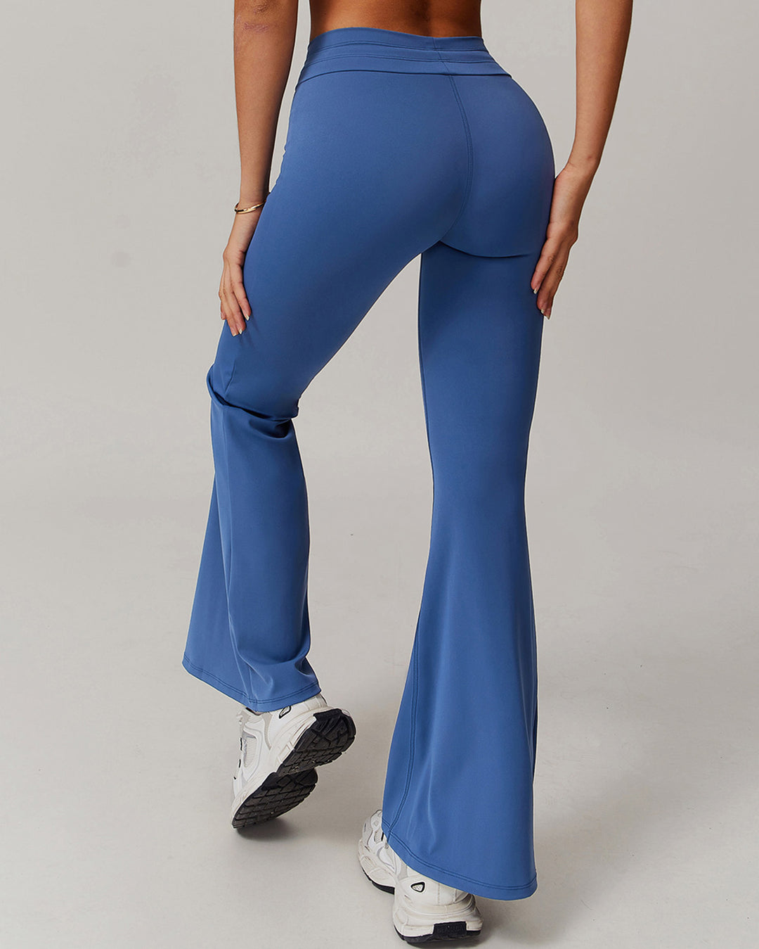Oriana Flare Leggings - Royal Blue
