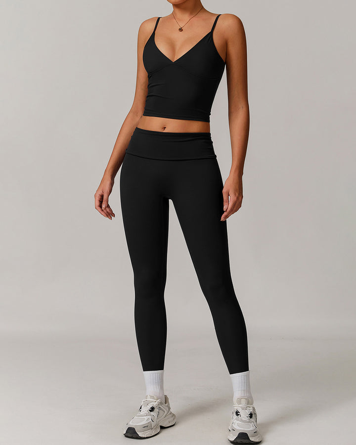 Paloma Crop Top - Black