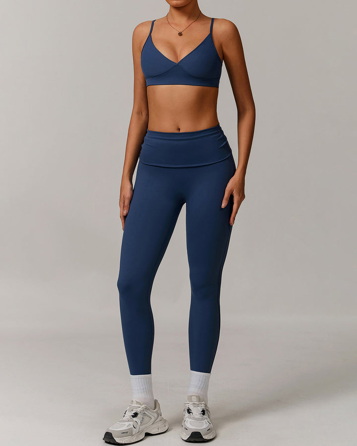 Paloma Seamless Leggings - Blue
