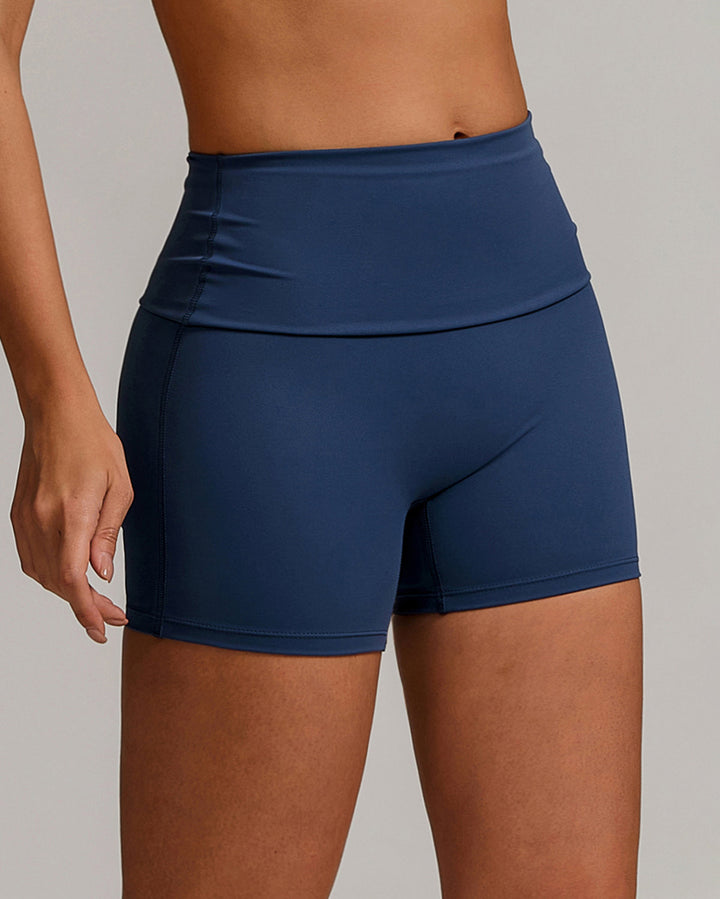 Paloma Seamless Shorts - Blue