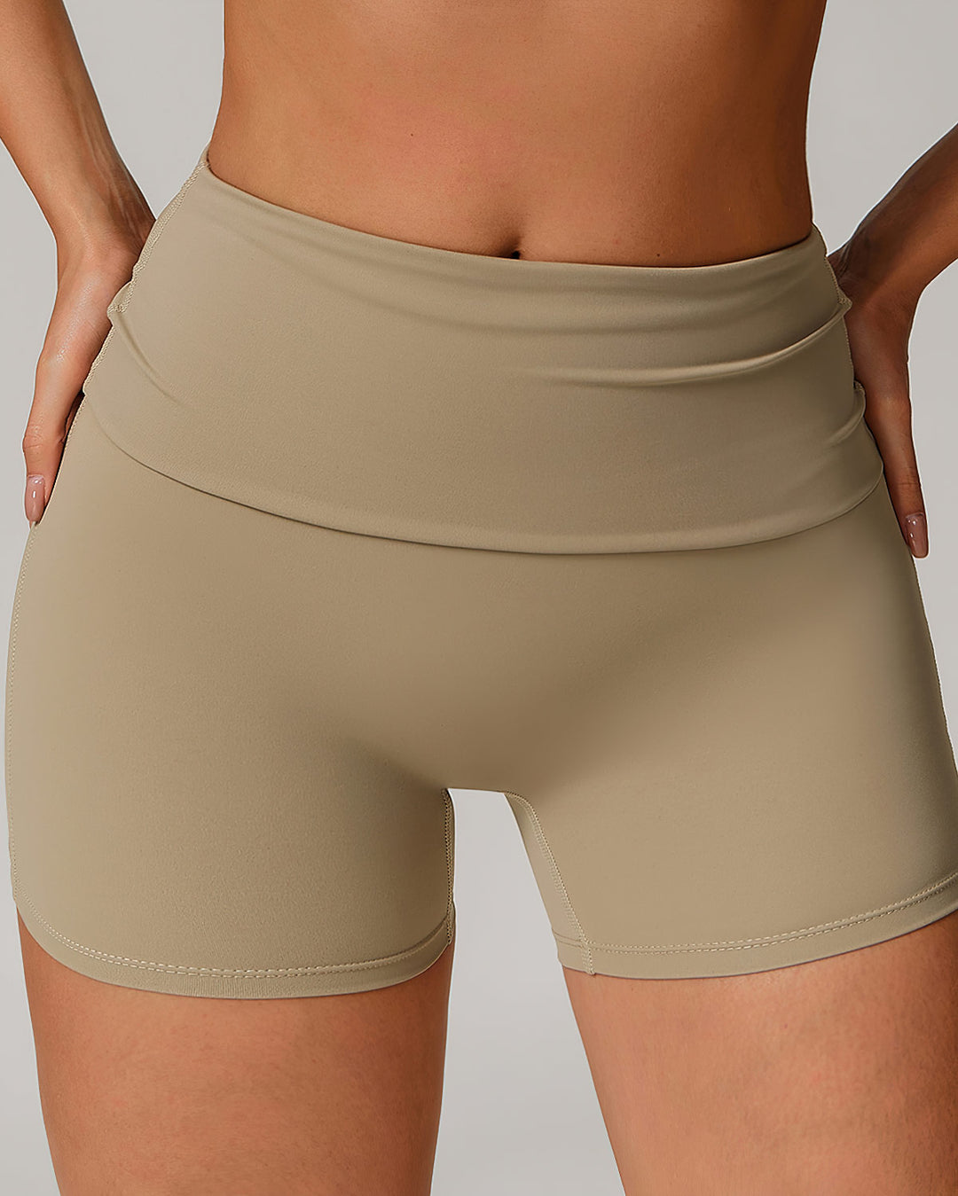 Paloma Seamless Shorts - Khaki