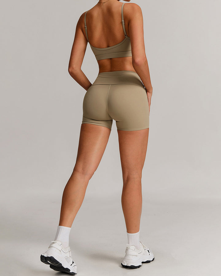 Paloma Seamless Shorts - Khaki