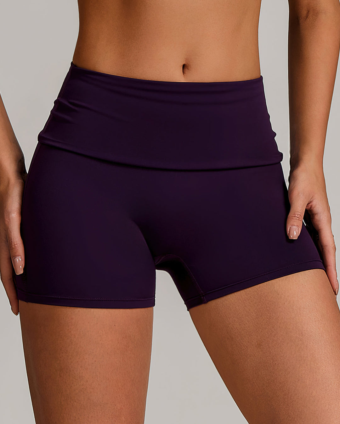 Paloma Seamless Shorts - Purple