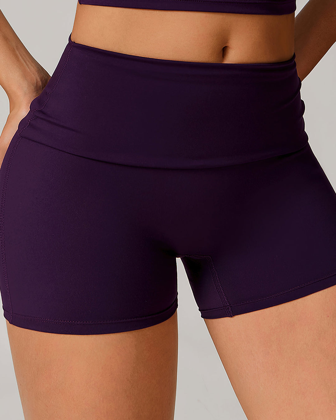 Paloma Seamless Shorts - Purple