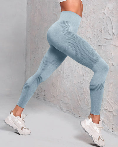 Paula Seamless Leggings - Blue