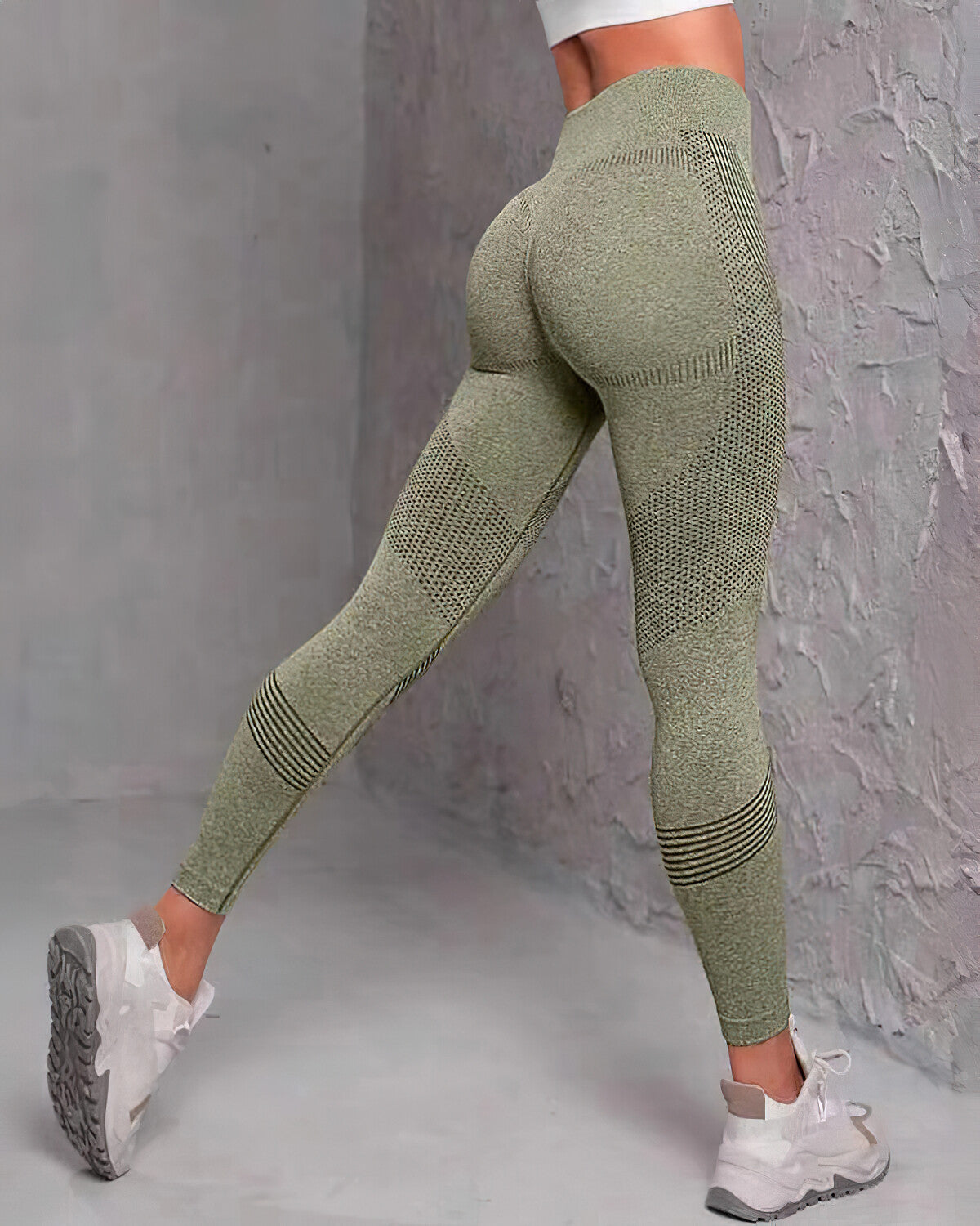 Paula Seamless Leggings - Green