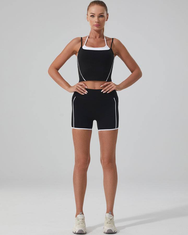 Pearl Seamless Shorts - Black