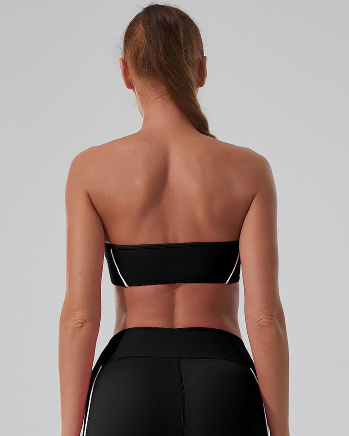 Pearl Tank Bra - Black