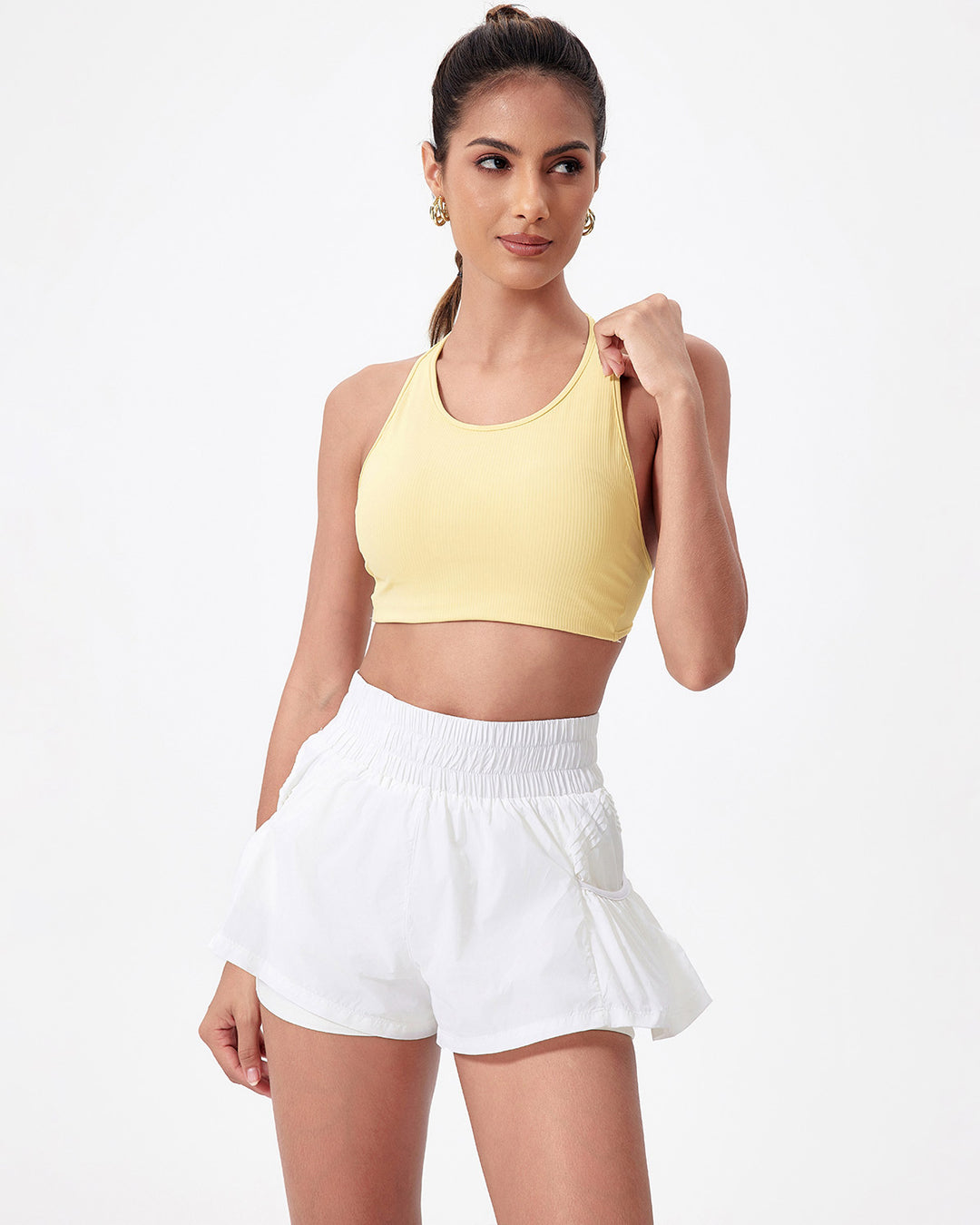 Petra Sports Bra - Yellow