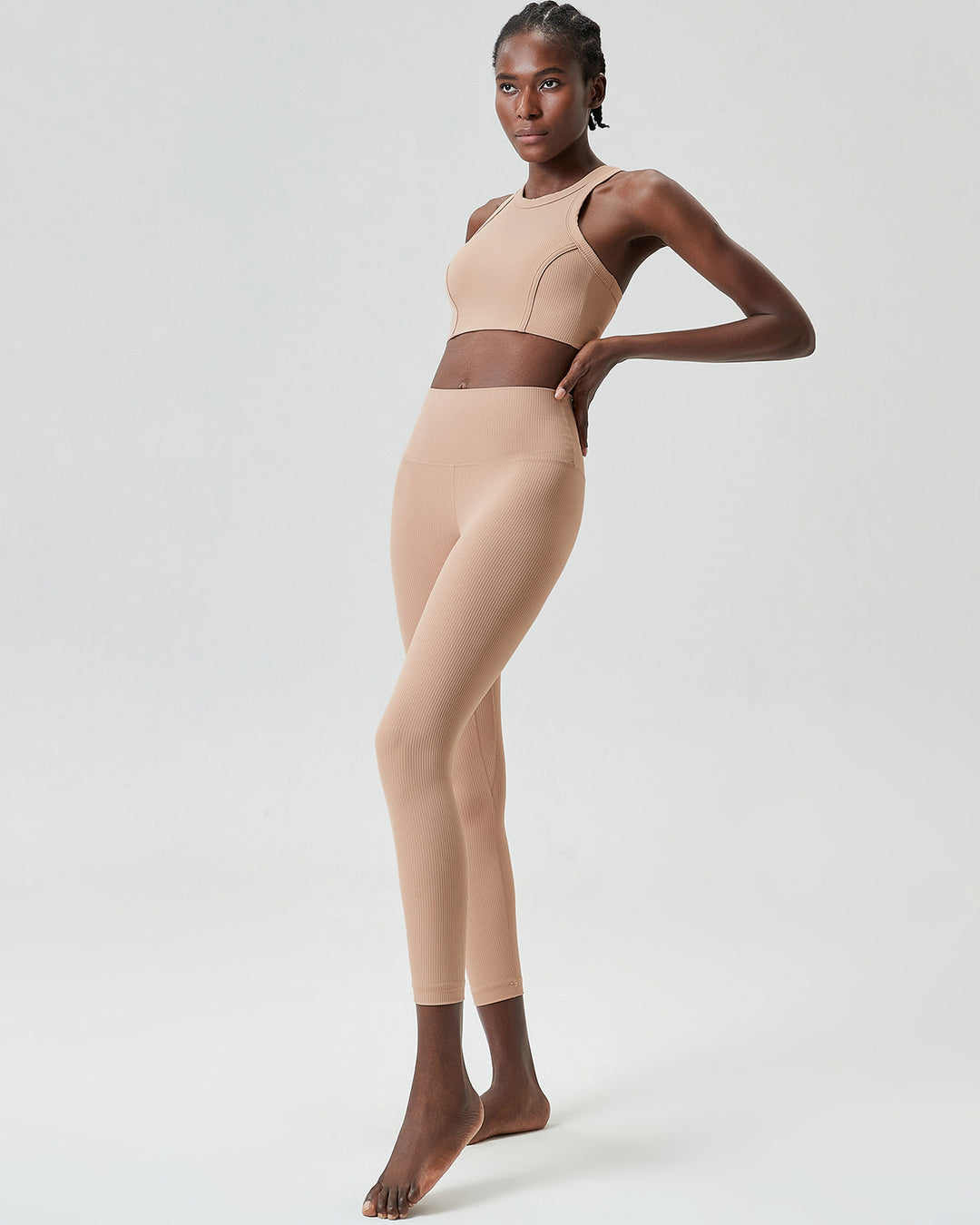 Philomena Leggings - Peach