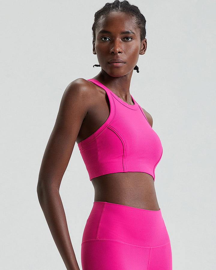 Philomena Sports Bra - Fuchsia