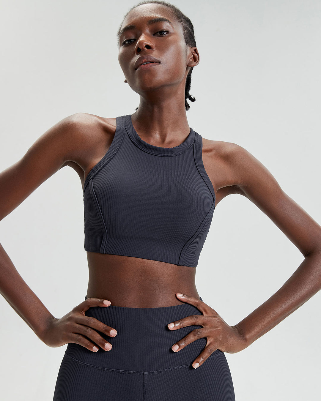 Philomena Sports Bra - Grey