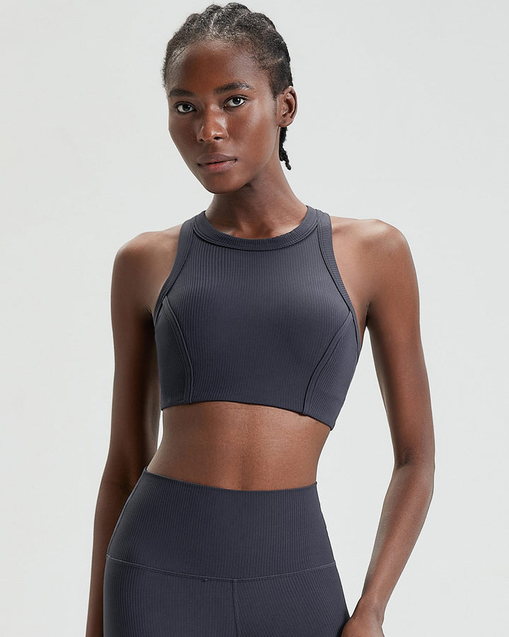 Philomena Sports Bra - Grey