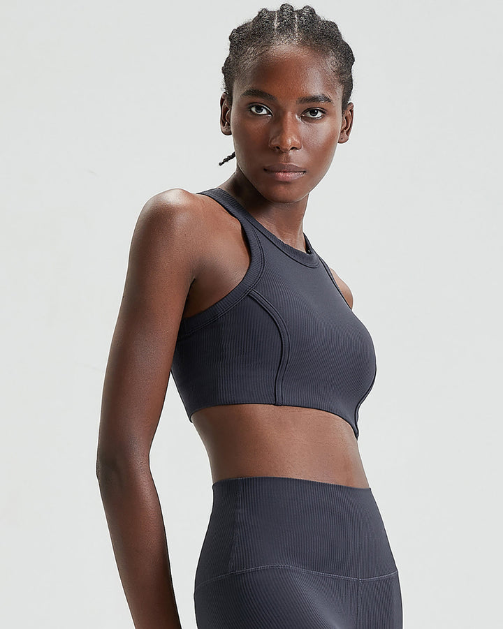 Philomena Sports Bra - Grey