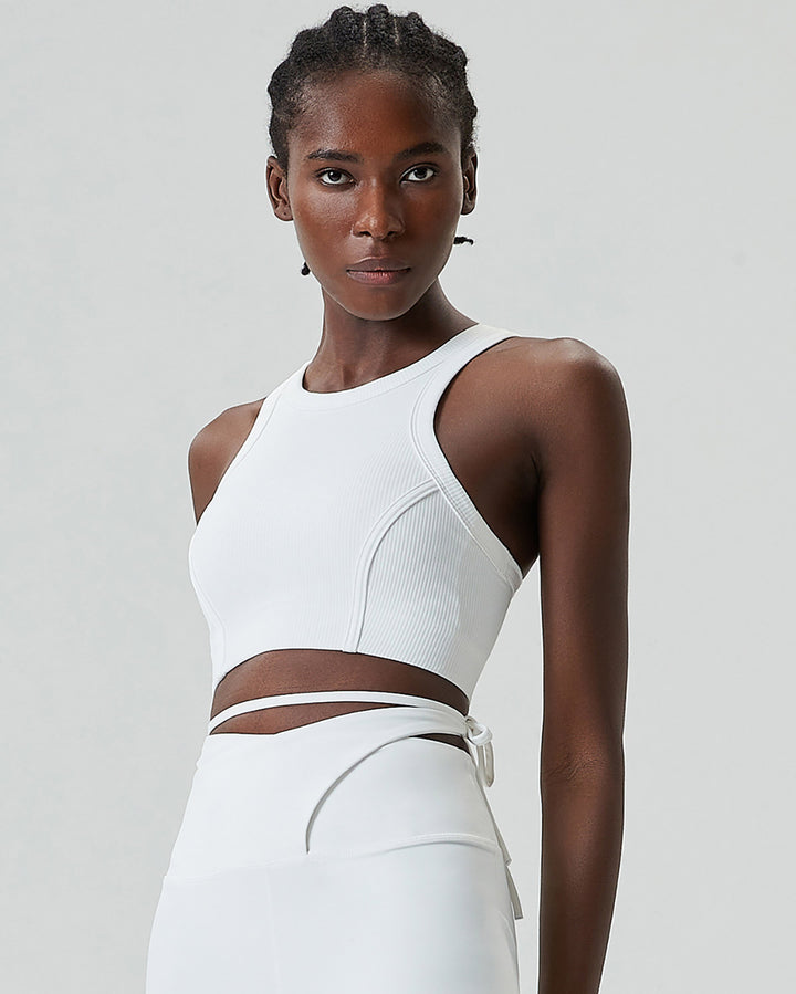 Philomena Sports Bra - White