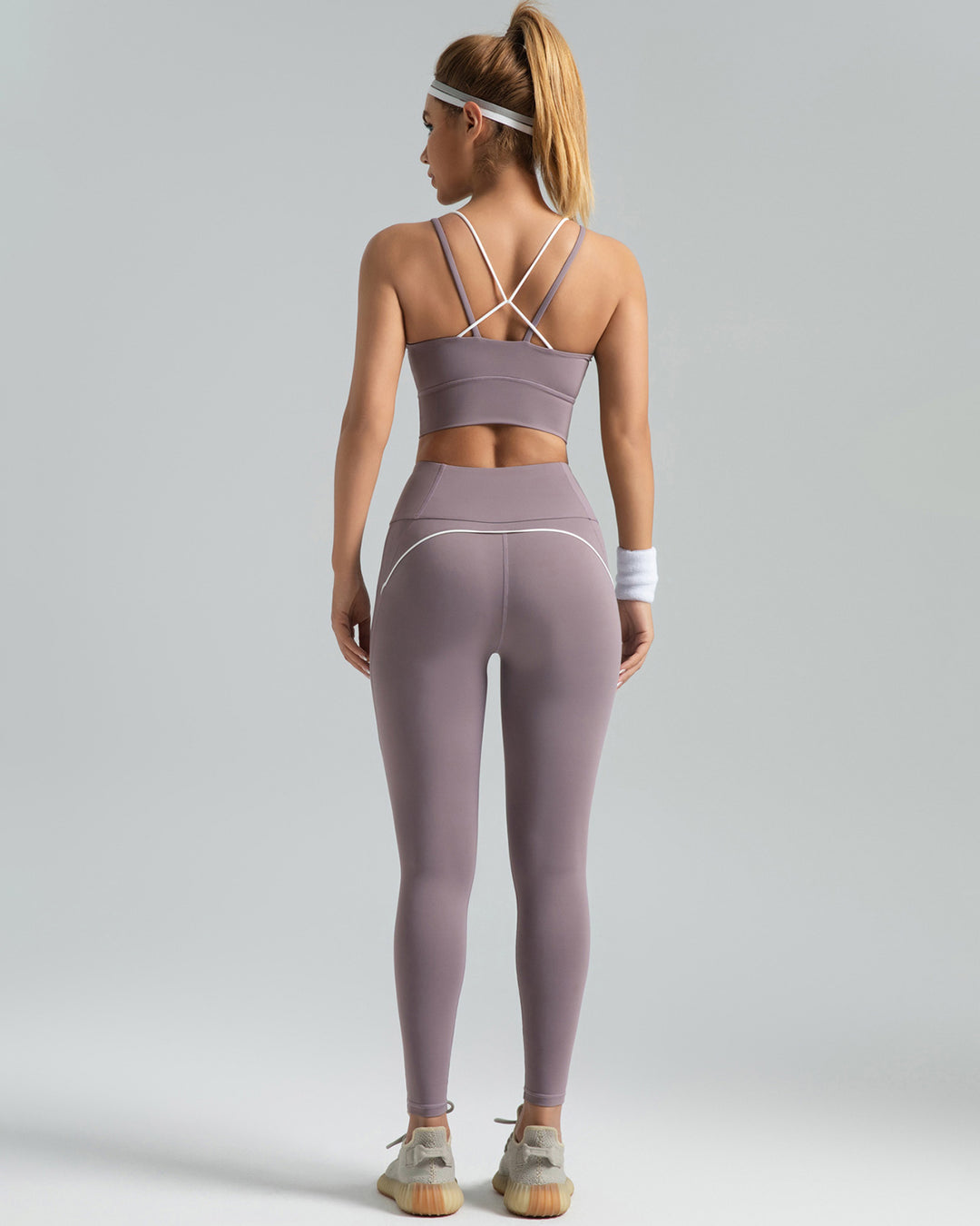 Primrose Seamless Leggings - Purple