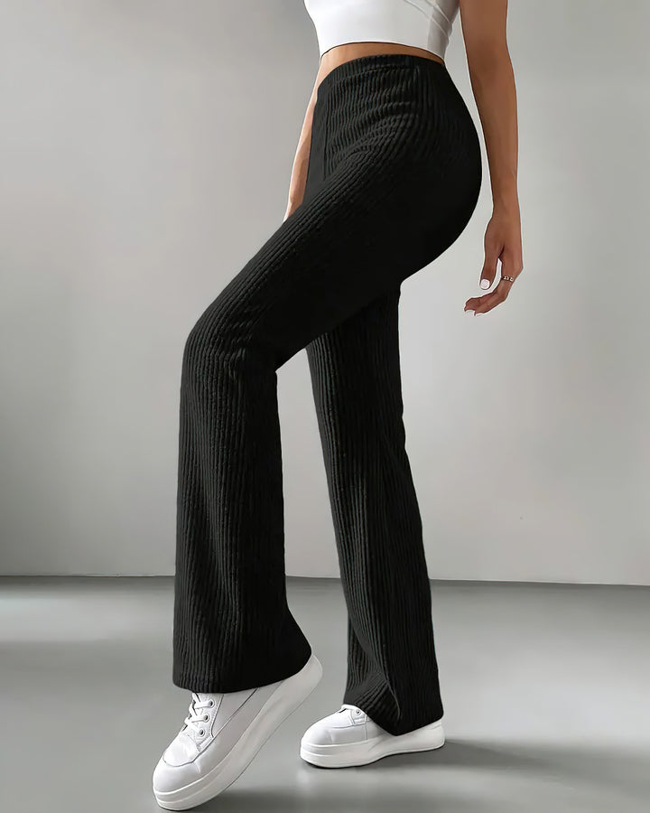 Quiana Knit Leggings - Black