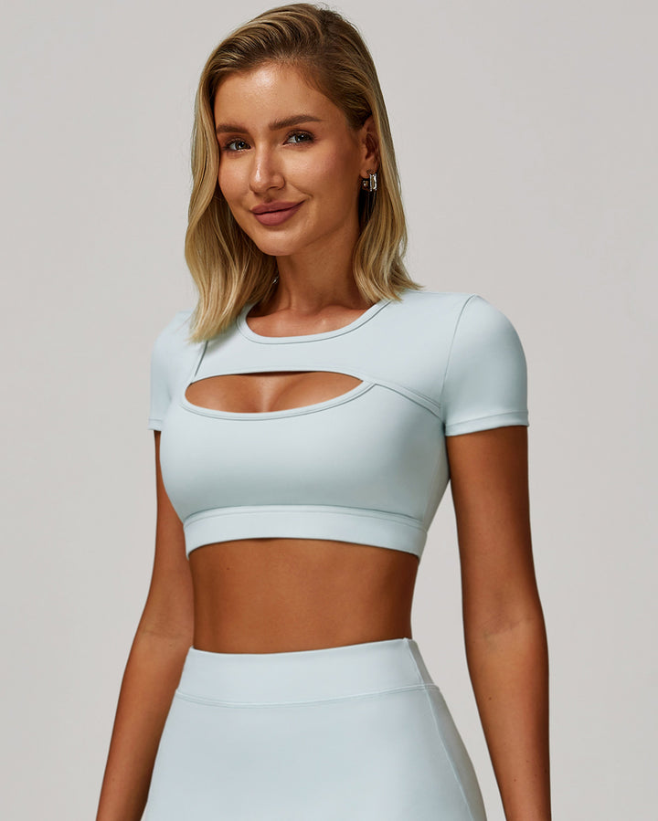 Quinlan Crop Top - Green