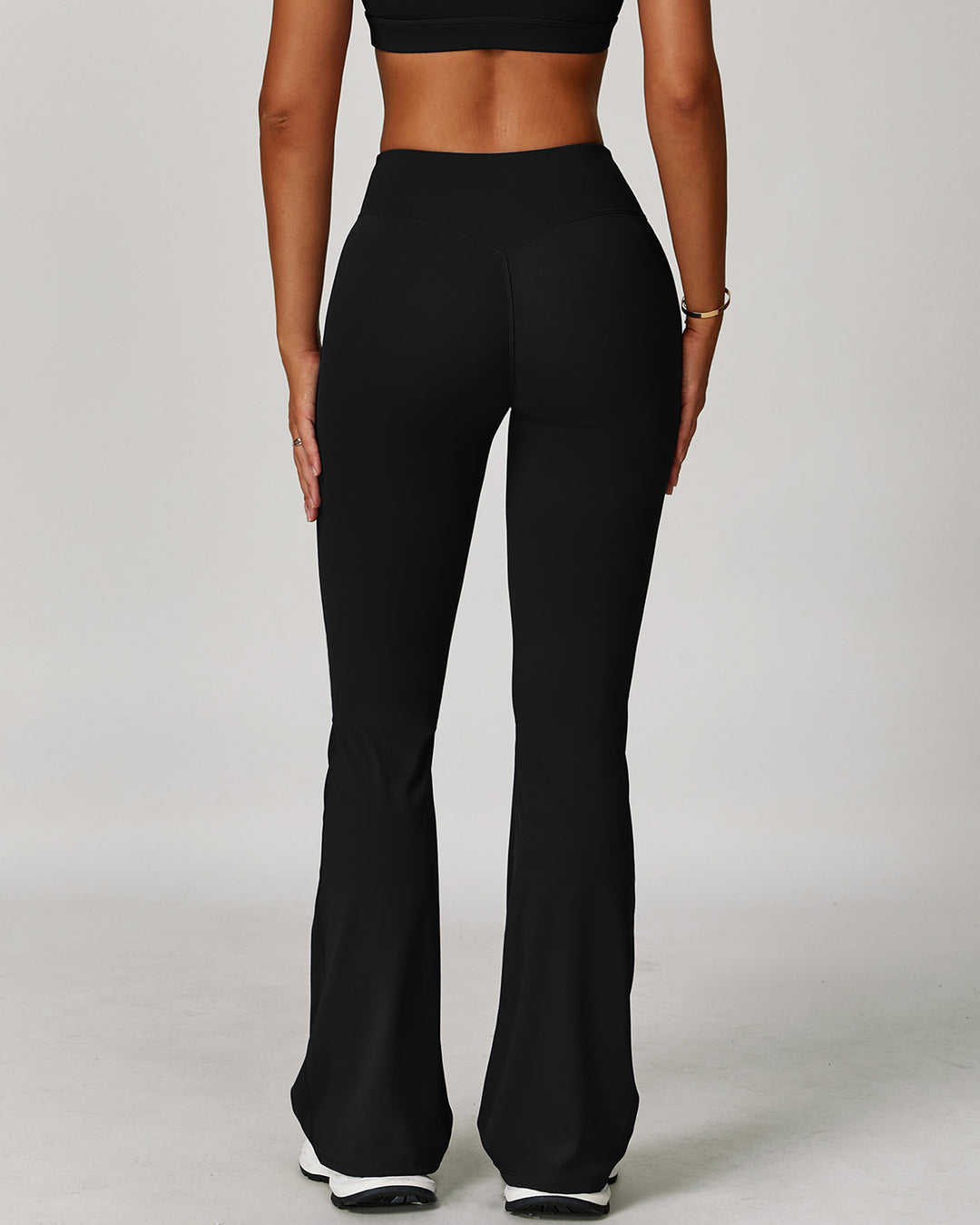 Quinlan Flare Leggings - Black
