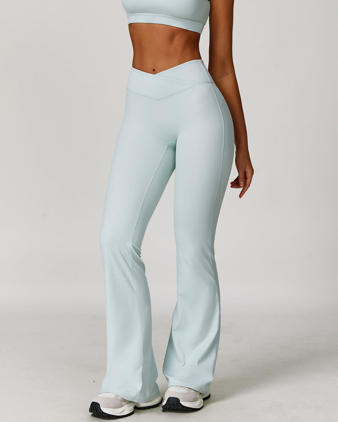 Quinlan Flare Leggings - Green