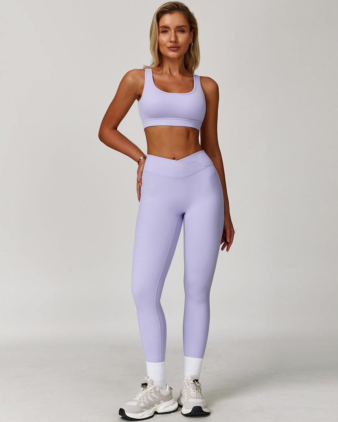 Quinlan Seamless Leggings - Purple