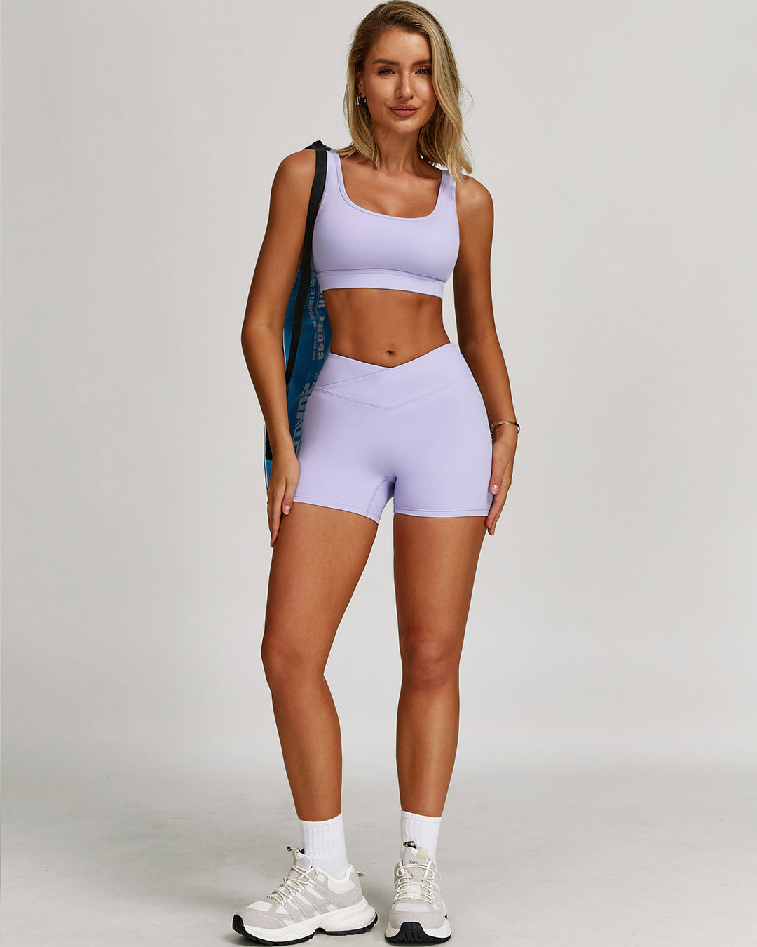 Quinlan Seamless Shorts - Purple