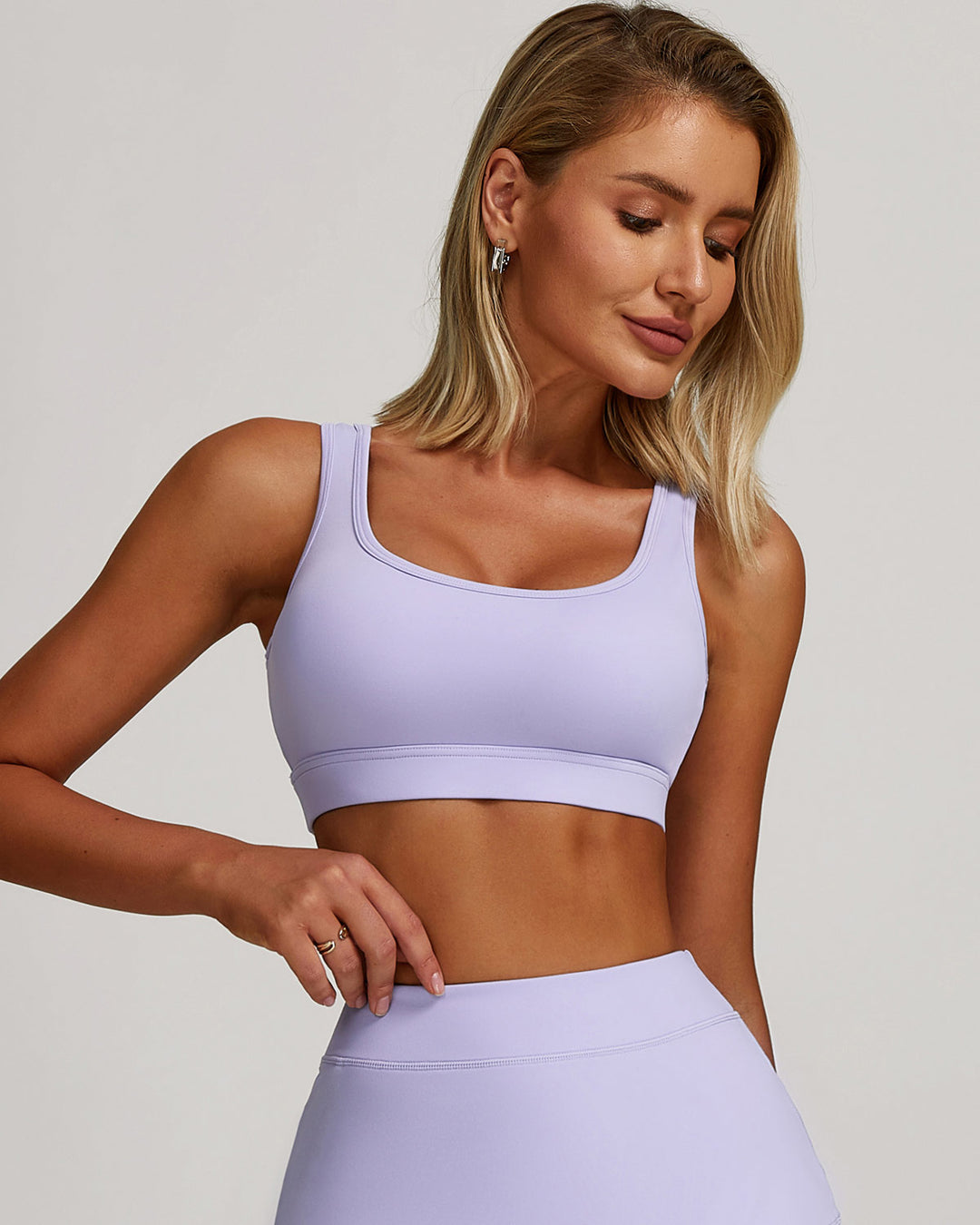 Quinlan Sports Bra - Purple