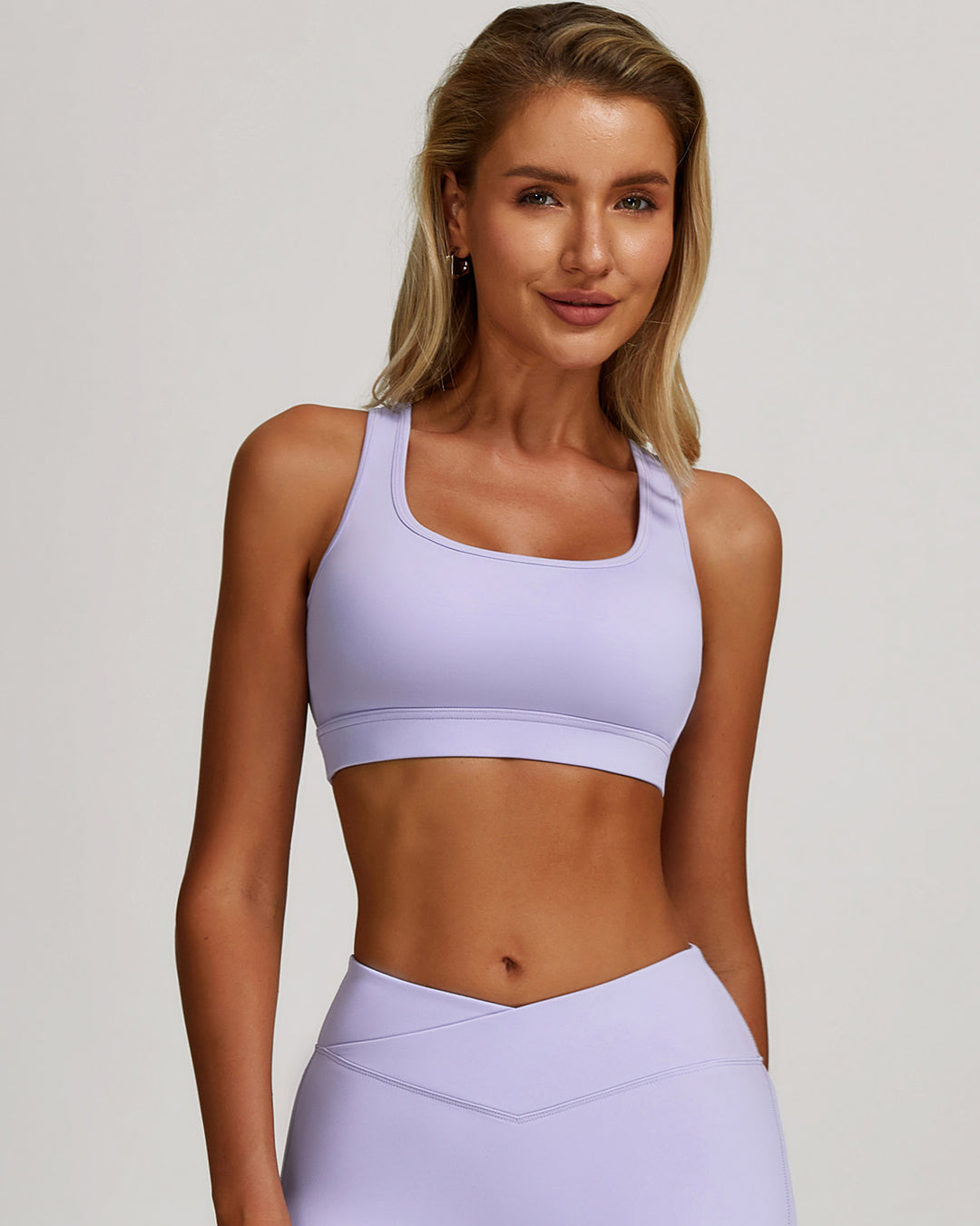 Quinlan Sports Bra - Purple