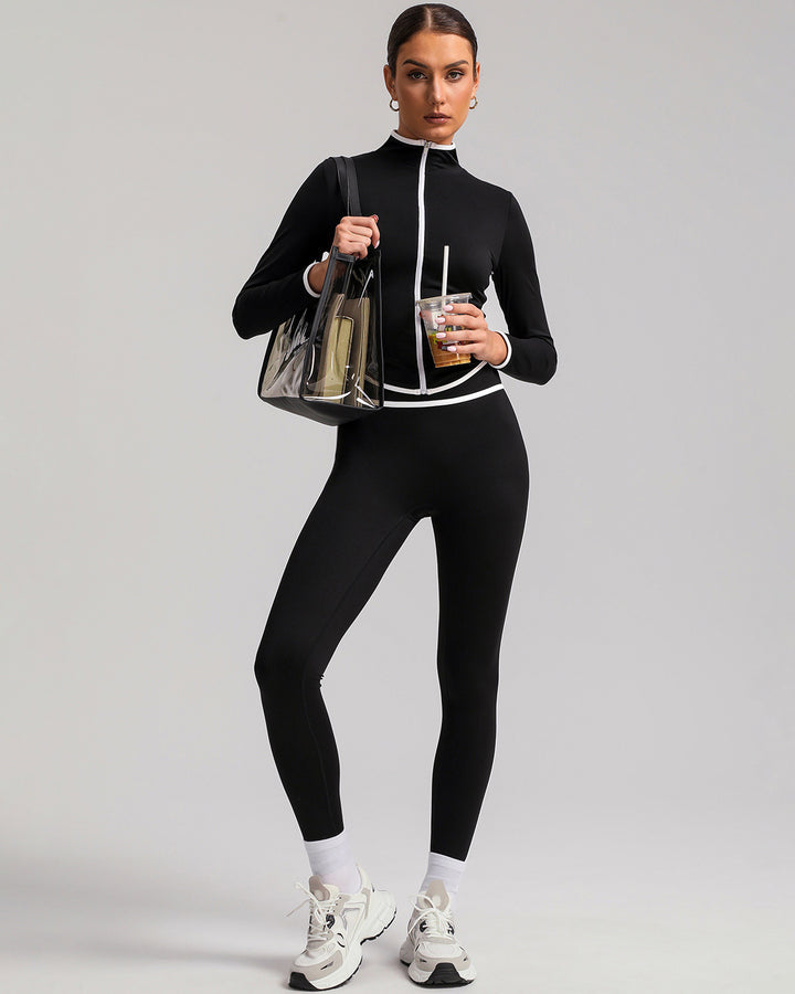 Raina Seamless Leggings - Black