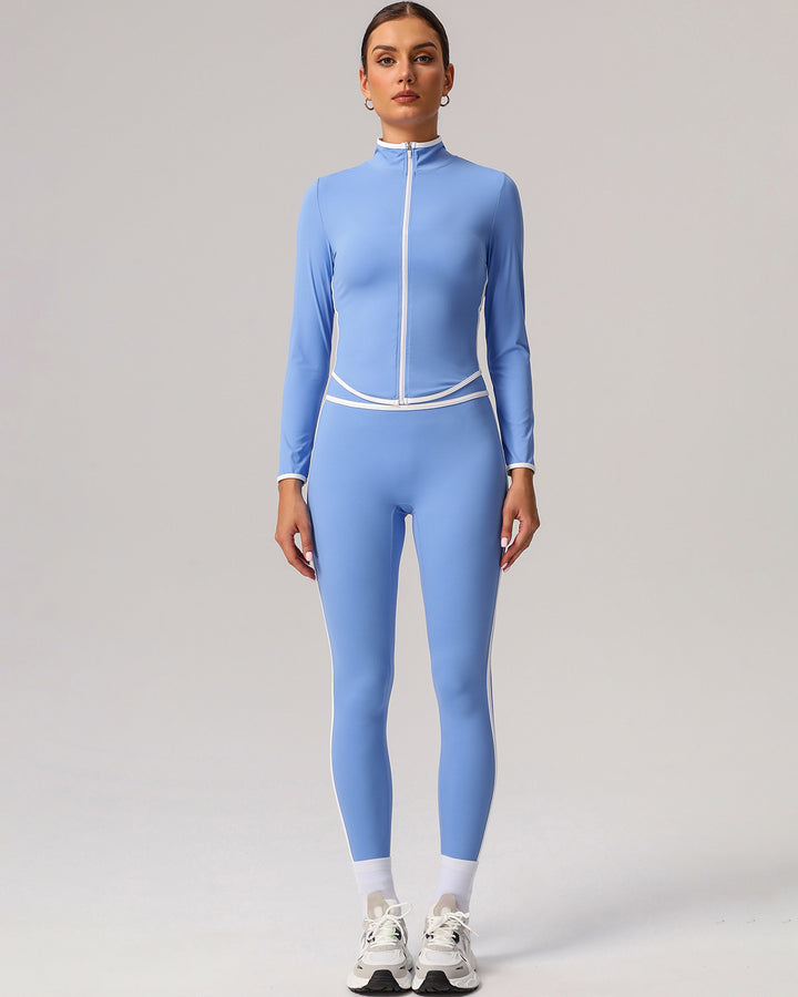 Raina Seamless Leggings - Blue