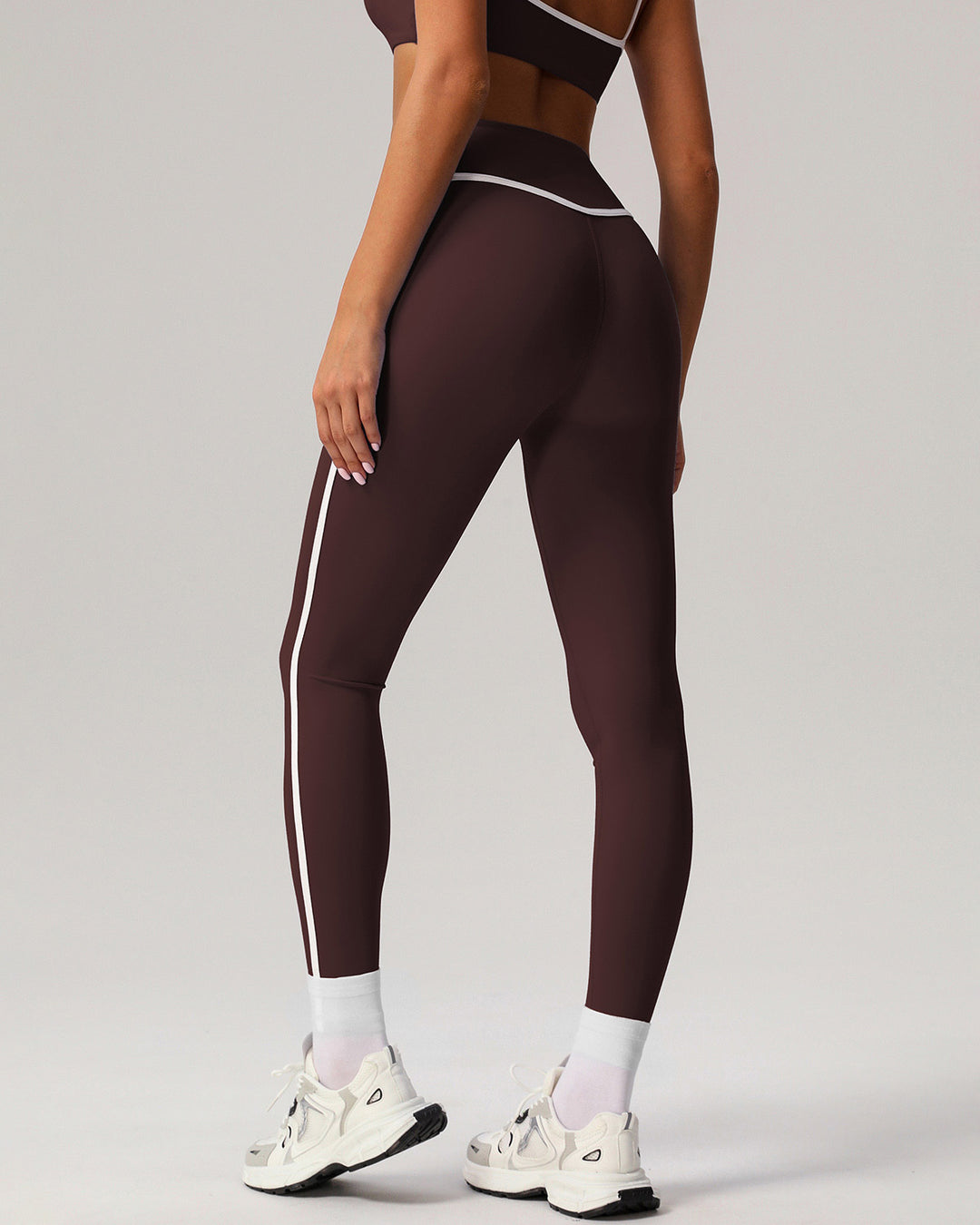 Raina Seamless Leggings - Brown