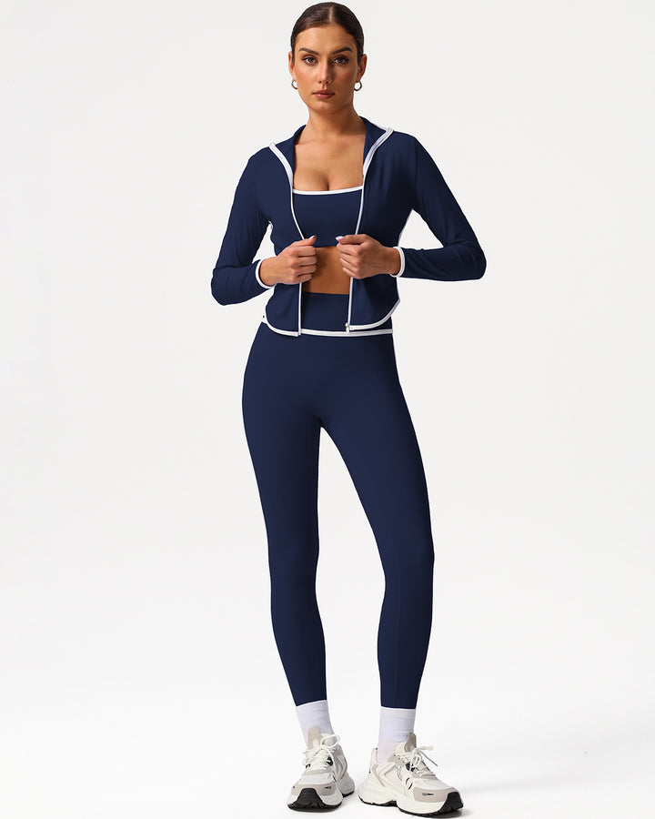 Raina Seamless Leggings - Navy